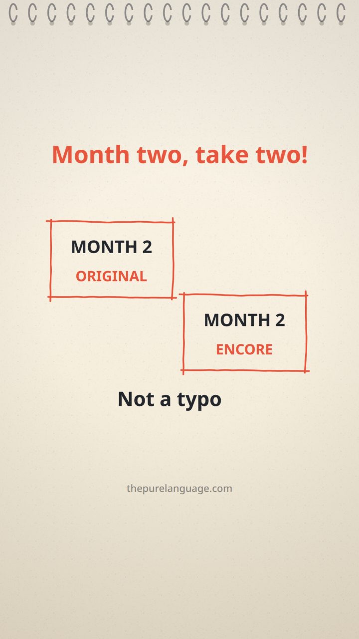 Lesson video: Month two, take two! Chinese leap months. The month number repeats; the date does not.