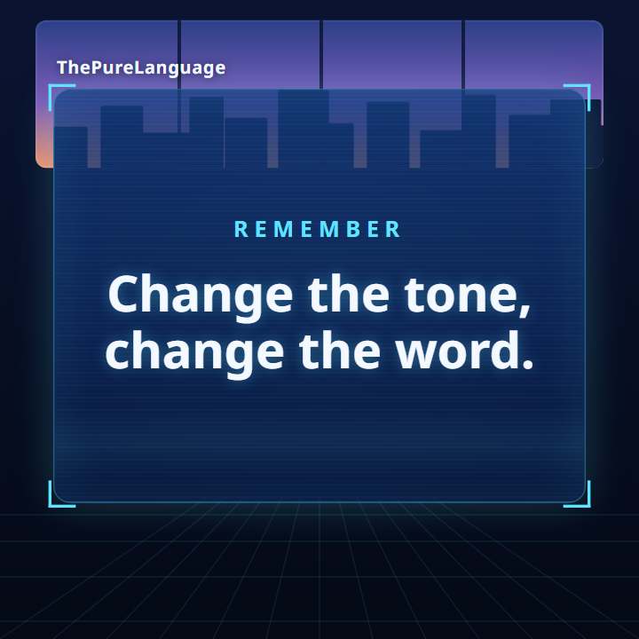 Lesson video: Why tone marks matter: mā, má, mǎ, mà. Change the tone, change the word.